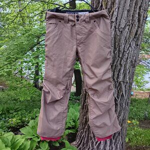 Aperture Ski Snow Pants Slim Fit Size Small Tan!!